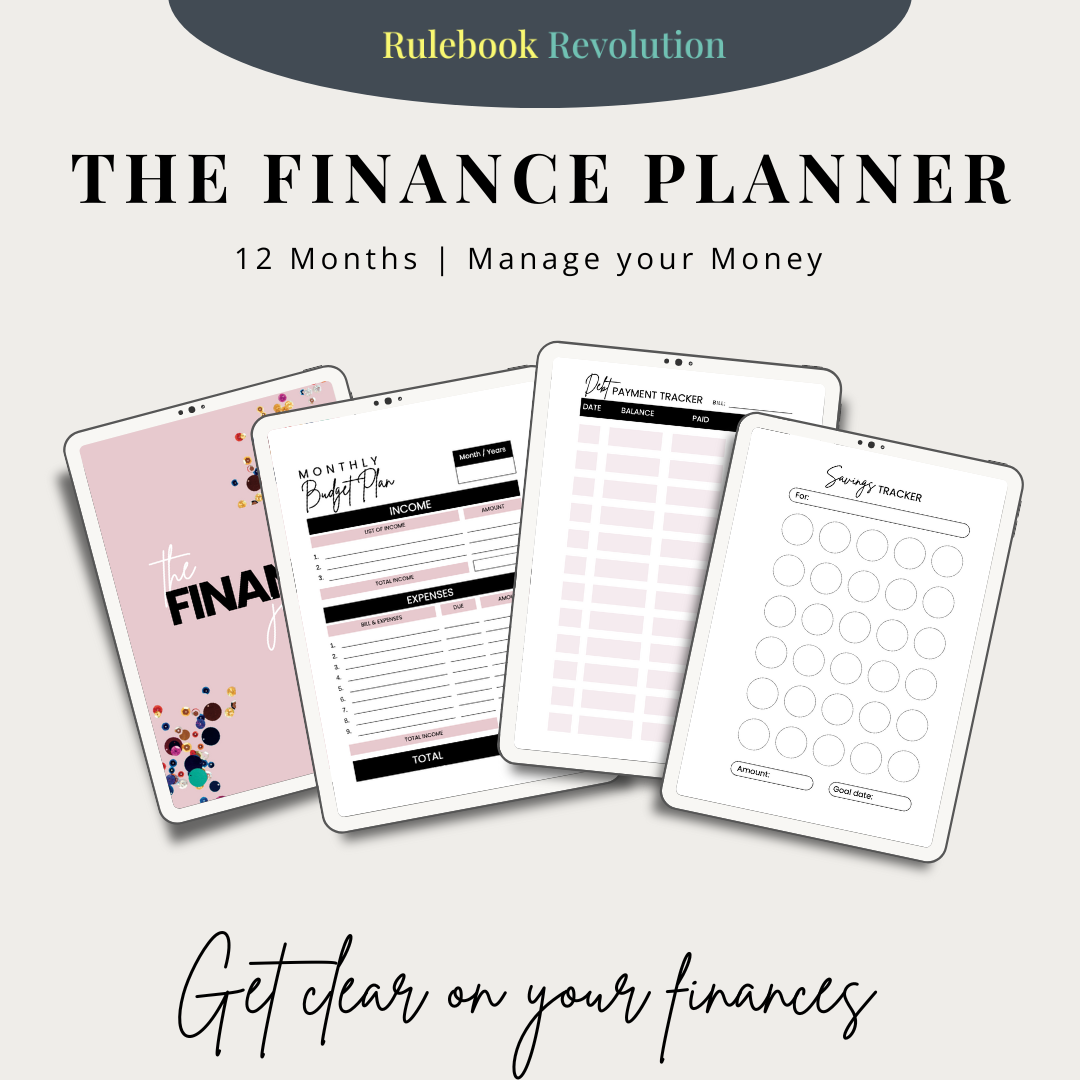 Finance Planner - Digital Download