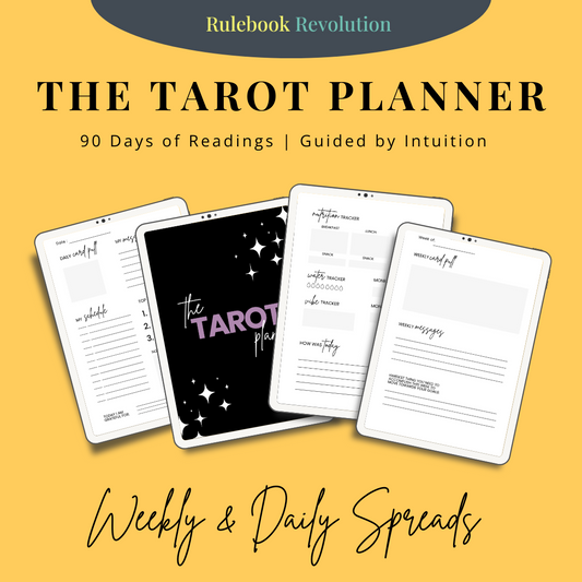 90 Day Tarot Planner - Digital Download